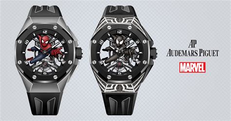 audemars piguet spider man black|Audemars Piguet x marvel.